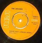 The Archies – Inside Out Upside Down 45lik Plak (Yerli Baskı) - Görsel 2