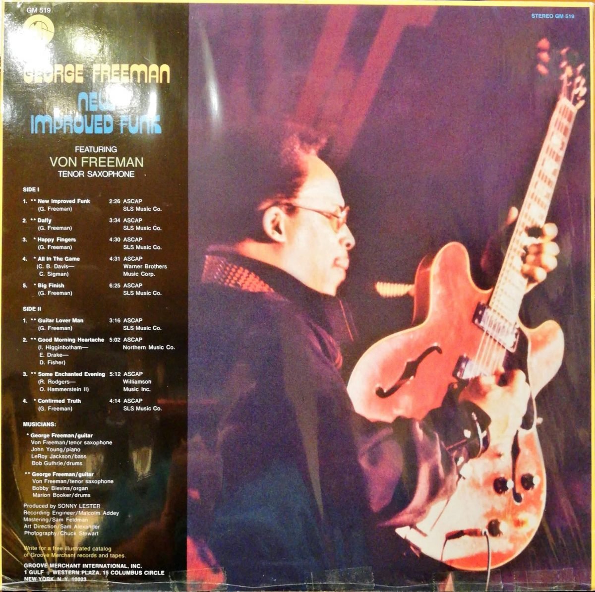 George Freeman – New Improved Funk LP Plak - Görsel 3