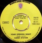 Candi Staton – Your Opening Night 45lik Plak (Yerli Baskı) - Görsel 2