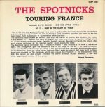 The Spotnicks – The Spotnicks Touring France 45lik Plak EP - Görsel 3