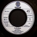 Dire Straits – So Far Away 45lik Plak - Görsel 2