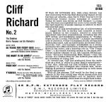 Cliff Richard – No. II 45lik Plak EP - Görsel 2
