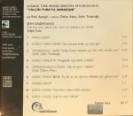 Ayangil Türk Müziği Orkestrası Ve Korosu – Şeyh Galib'e Saygı - Yalçın Tura'ya Armağanı CD - Görsel 3