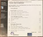Ayangil Türk Müziği Orkestrası Ve Korosu – Tura Şarkıları - Yalçın Tura'ya Armağanı CD - Görsel 3