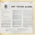 Art Tatum – Alone LP Plak - Görsel 2
