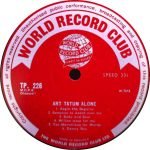 Art Tatum – Alone LP Plak - Görsel 3