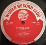 Art Tatum – Alone LP Plak - Görsel 4