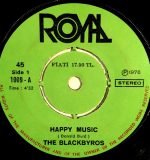 The Blackbyrds – Happy Music 45lik Plak (Yerli Baskı) - Görsel 2