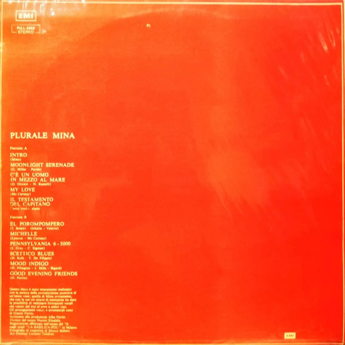 Mina – Plurale LP Plak - Görsel 2