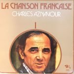 Charles Aznavour – La Chanson Francaise LP Plak