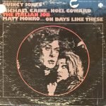 Quincy Jones ‎– The Italian Job (Music From The Original Motion Picture Soundtrack) LP Plak