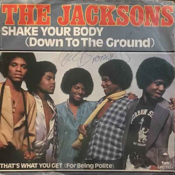 The Jacksons – Shake Your Body (Down To The Ground) 45lik Plak