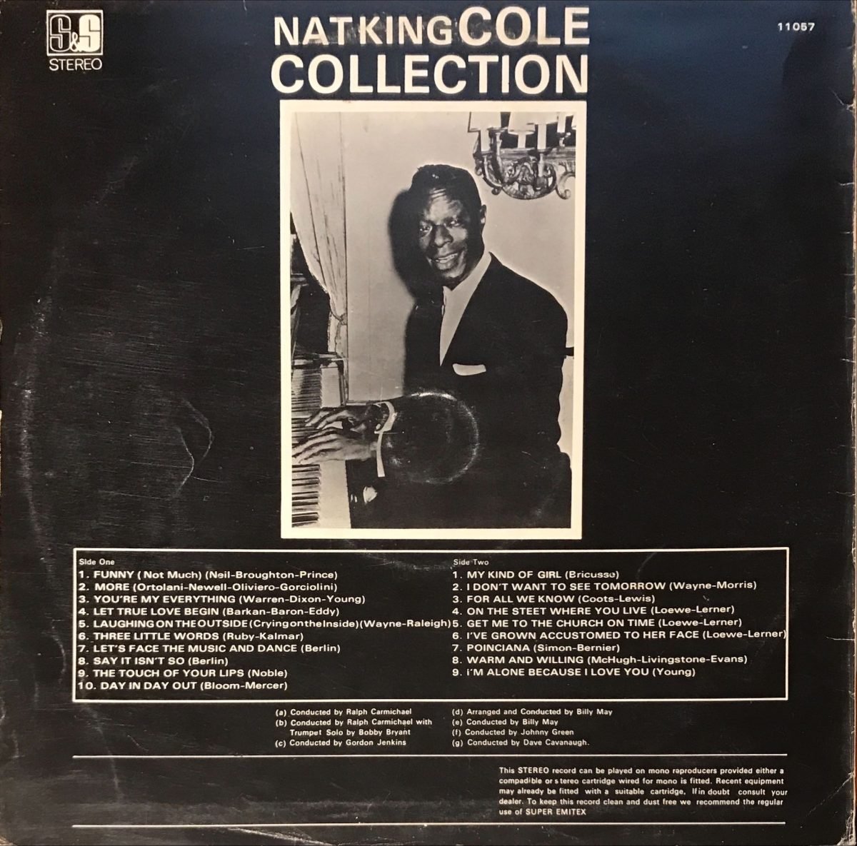 Nat King Cole Collection LP Plak - Görsel 2