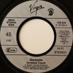 Genesis – Invisible Touch 45lik Plak - Görsel 2