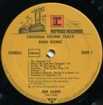 John Barry – King Kong (Original Sound Track) LP Plak - Görsel 3