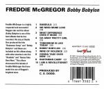 Freddie McGregor – Bobby Bobylon CD - Görsel 2