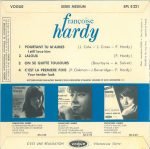 Françoise Hardy – Pourtant Tu M'aimes 45lik Plak EP - Görsel 3