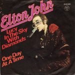 Elton John – Lucy In The Sky With Diamonds 45lik Plak