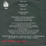 Affront – Punk For Sale 45lik Plak (HARDCORE) - Görsel 4