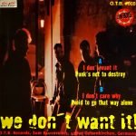District – We Don't Want It! 45lik Plak (PUNK) - Görsel 2