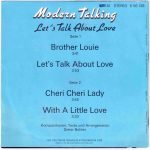 Modern Talking – Let's Talk About Love 45lik Plak EP - Görsel 3
