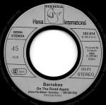 Barrabas – On The Road Again 45lik Plak - Görsel 2