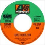 Donna Summer – Love To Love You Baby 45lik Plak - Görsel 2