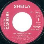 Sheila – Un Prince En Exil 45lik Plak - Görsel 2