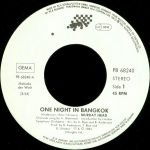 Murray Head – One Night In Bangkok 45lik Plak - Görsel 2
