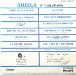 Sheila – Long Sera L'hiver LP Plak - Görsel 2