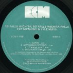 Pat Metheny & Lyle Mays – As Falls Wichita, So Falls Wichita Falls LP Plak - Görsel 4