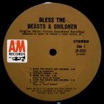 Barry De Vorzon And Perry Botkin Jr. – Bless The Beasts & Children (Original Motion Picture Soundtrack Recording) LP Plak - Görsel 3