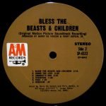 Barry De Vorzon And Perry Botkin Jr. – Bless The Beasts & Children (Original Motion Picture Soundtrack Recording) LP Plak - Görsel 4