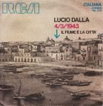 Lucio Dalla – 4/3/1943 45lik Plak