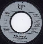 Boy George – Everything I Own 45lik Plak - Görsel 2