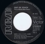 Daryl Hall & John Oates – Out Of Touch 45lik Plak - Görsel 2