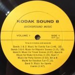 Kodak Sound 8 - Volume 1 Background Music LP Plak (Ses Efektleri) - Görsel 3