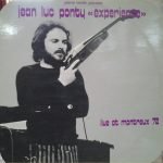 Pierre Cardin Présente Jean-Luc Ponty "Experience" – Live At Montreux 72 LP Plak
