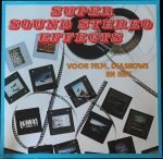 Super Sound Stereo Effects (For Film, Diashows En HiFi) 2LP Plak (Ses Efektleri)