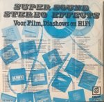 Super Sound Stereo Effects (For Film, Diashows En HiFi) 2LP Plak (Ses Efektleri) - Görsel 2