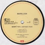 Marillion – Script For A Jester's Tear LP Plak - Görsel 4