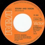 David Bowie – Sound And Vision 45lik Plak - Görsel 2