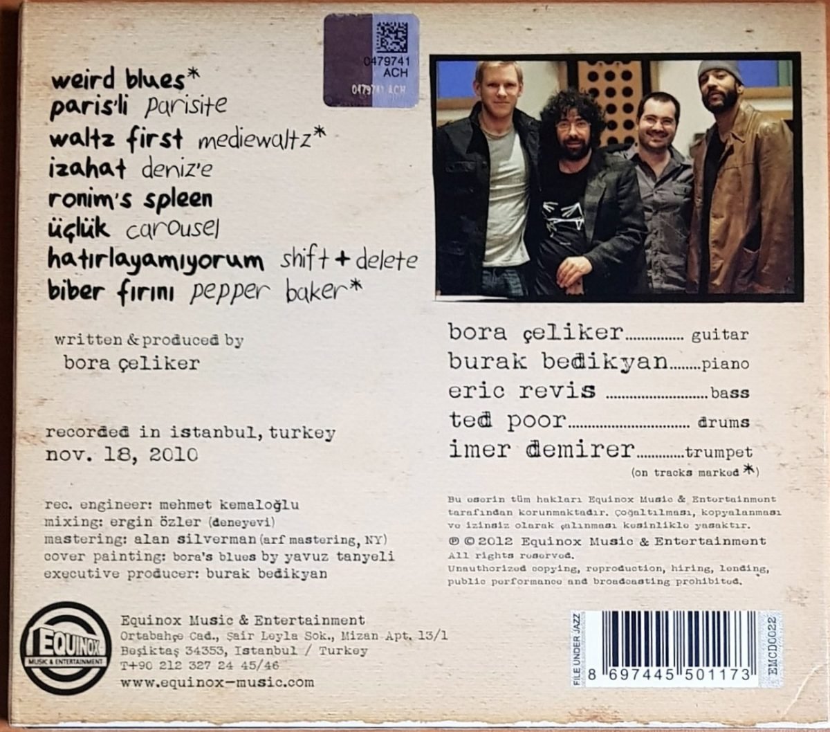 Bora Çeliker – Borabook CD - Görsel 2