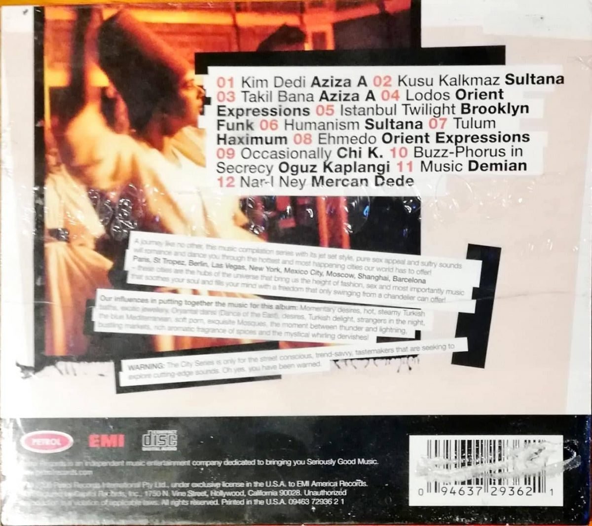 Istanbul - The Sex, The City, The Music CD Sıfır Ambalajında - Görsel 2