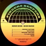 Denis Wise – Wize Music LP Plak SIFIR - Görsel 3