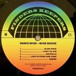 Denis Wise – Wize Music LP Plak SIFIR - Görsel 4
