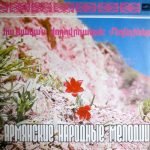Հայկական Ժողովրդական Մեղեդիներ = Armenian Folk Tunes LP Plak