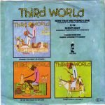 Third World – Now That We Found Love 45lik Plak - Görsel 2