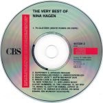 Nina Hagen – The Very Best Of CD - Görsel 3