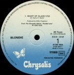 Blondie – Heart Of Glass 12'' Maxi Single Plak - Görsel 3
